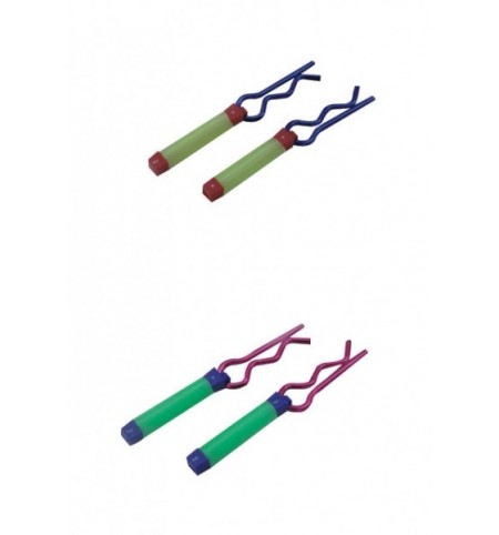 Clips per carrozzerie Easy - 4pz - Giallo