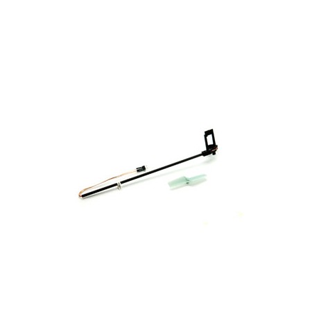 Tail Boom Assembly with Rotor/Mount: mCP X BL Tubo di coda con paline Tail Boom Assembly with Rotor/Mount: mCP X BL Tubo di coda con paline