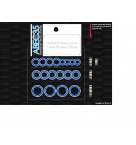 Set 18 Cuscinetti per Losi ABEC35