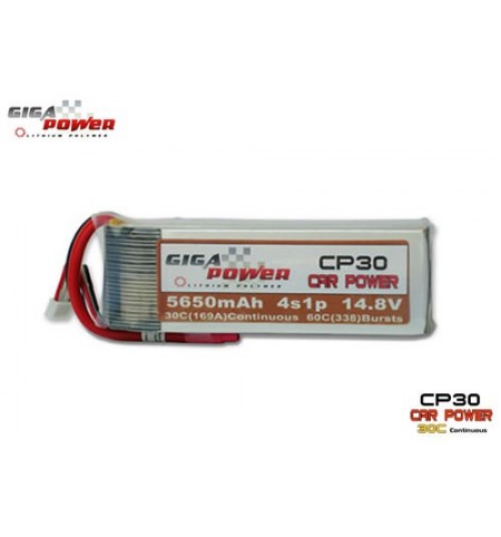 Batteria GigaPower CP30 14,8 V 5650 mAh 4S 30C 60C