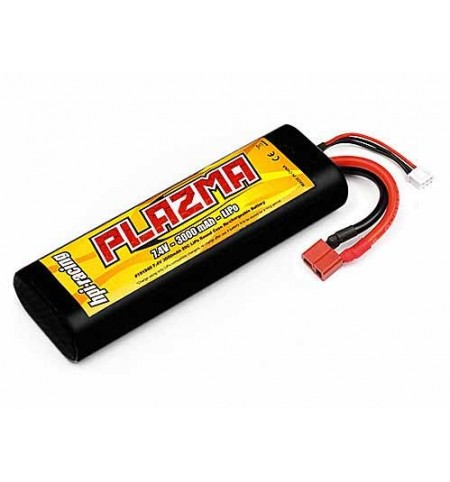 HPI Plazma 7.4V 3000mAh 20C LiPo Round Case Stick Pack