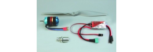Combo regolatori e motori brushless x aerei